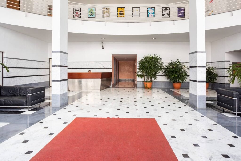 Lobby serving the Penthouse Atlantic City building