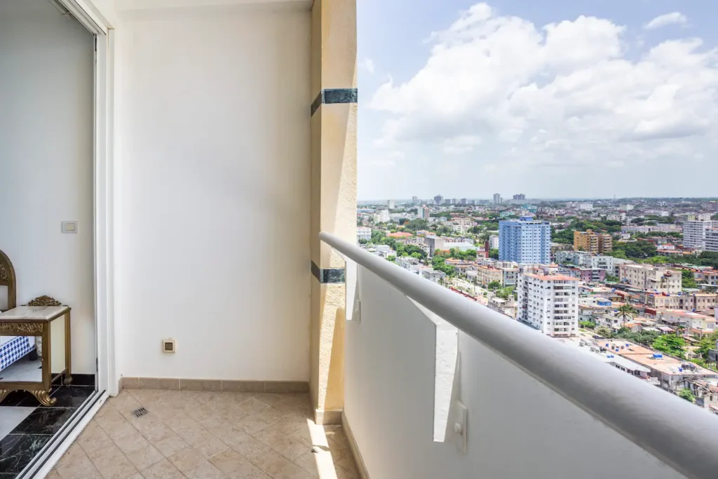 Private balcony with broad Havana view at Penthouse Atlantic City