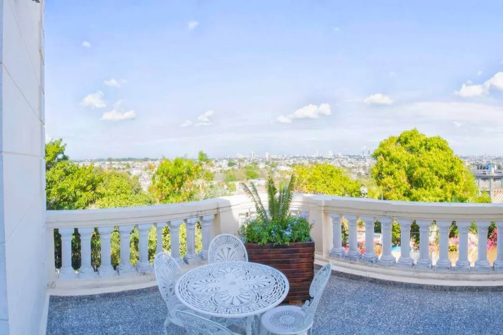 Elevated Havana view from a Villa Condesa terrace